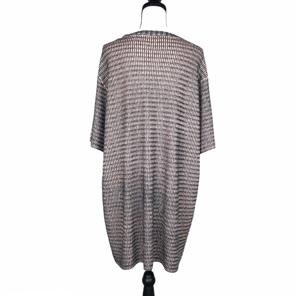 Zara knit metallic threads oversized dress - Picture 6 of 6